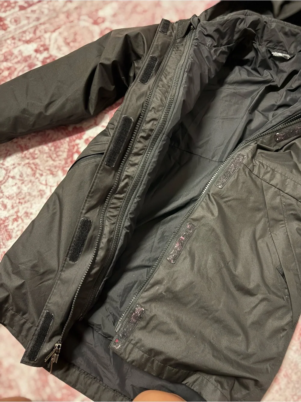 The North Face water resistant